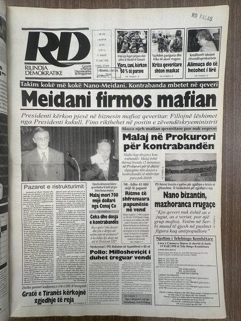 Rilindja Demokratike 1998-04-21